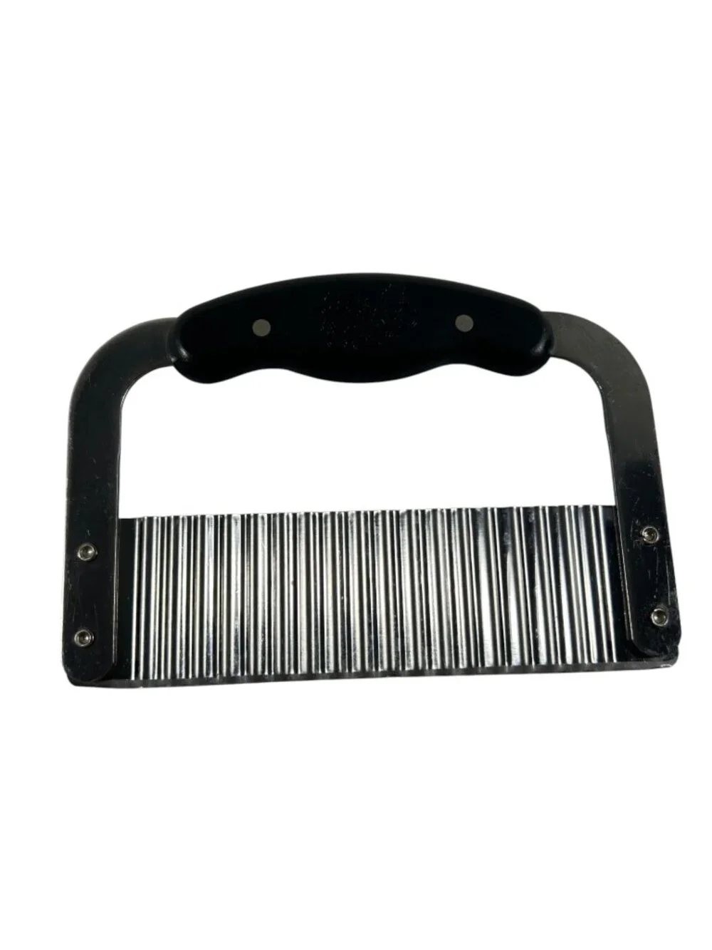 Pampered Chef Straight Edge Crinkle Cutter French Fry Slicer Chopper No Cover 7